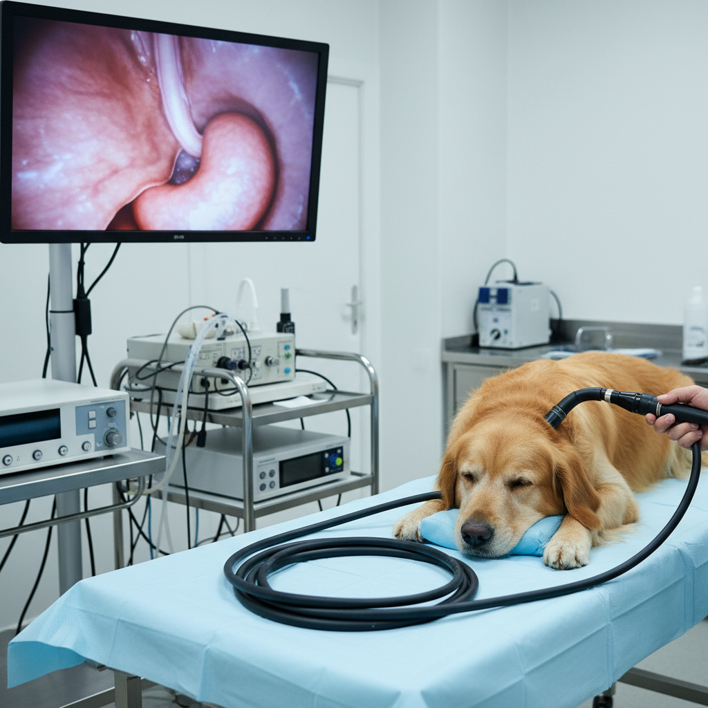 Gastroskopia psa: jaki jest koszt badania endoskopowego?